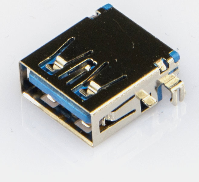 USB 3.0 A/F Mid-Mount SMT Ty